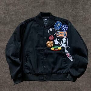 Stussy Men's Black Jacket